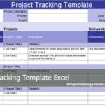 Multiple Project Tracking Template Excel Dashboard