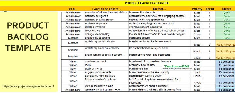 Project-Backlog-Template