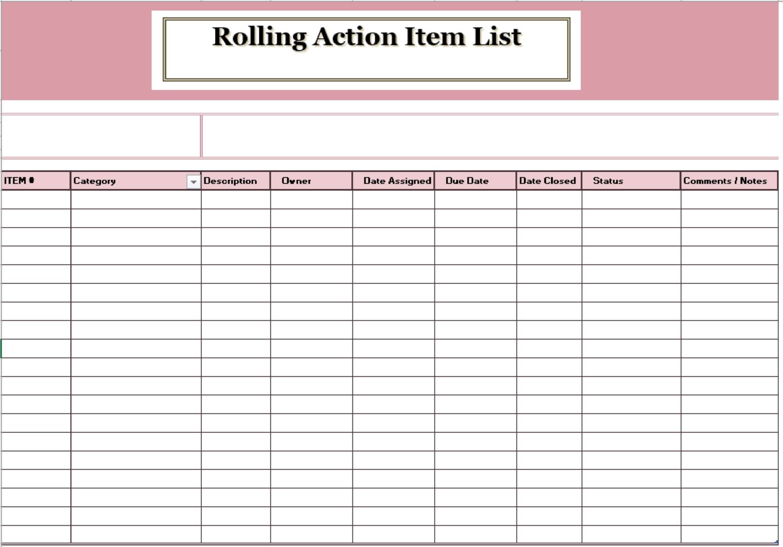 Project Rail Example #RAIL Archives - Project Management Tools